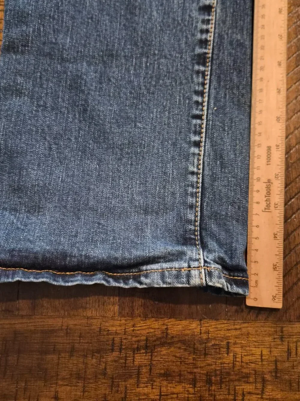 Rock And Roll Cowboy Jeans 40x36 Blue Denim Double Barrel Relaxed Bootcut G599